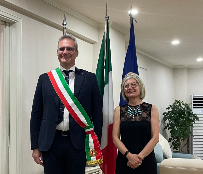 missione vice sindaco Genova