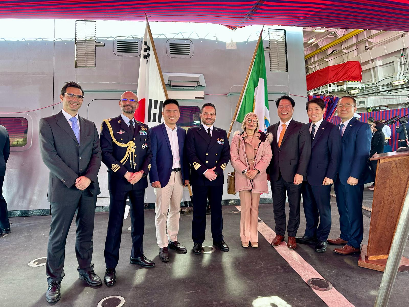 1_Nave Marceglia a Busan rafforzamento della cooperazione navale tra Italia e Corea del Sud